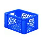 Transportkrat Euronorm plastic bak, krat TK2 400x300x210 blauw