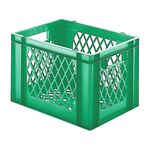 Transportkrat Euronorm plastic bak, krat TK2 400x300x270 groen